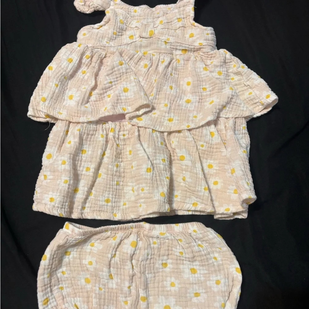 Adorable Pink and Yellow Kids Outfit